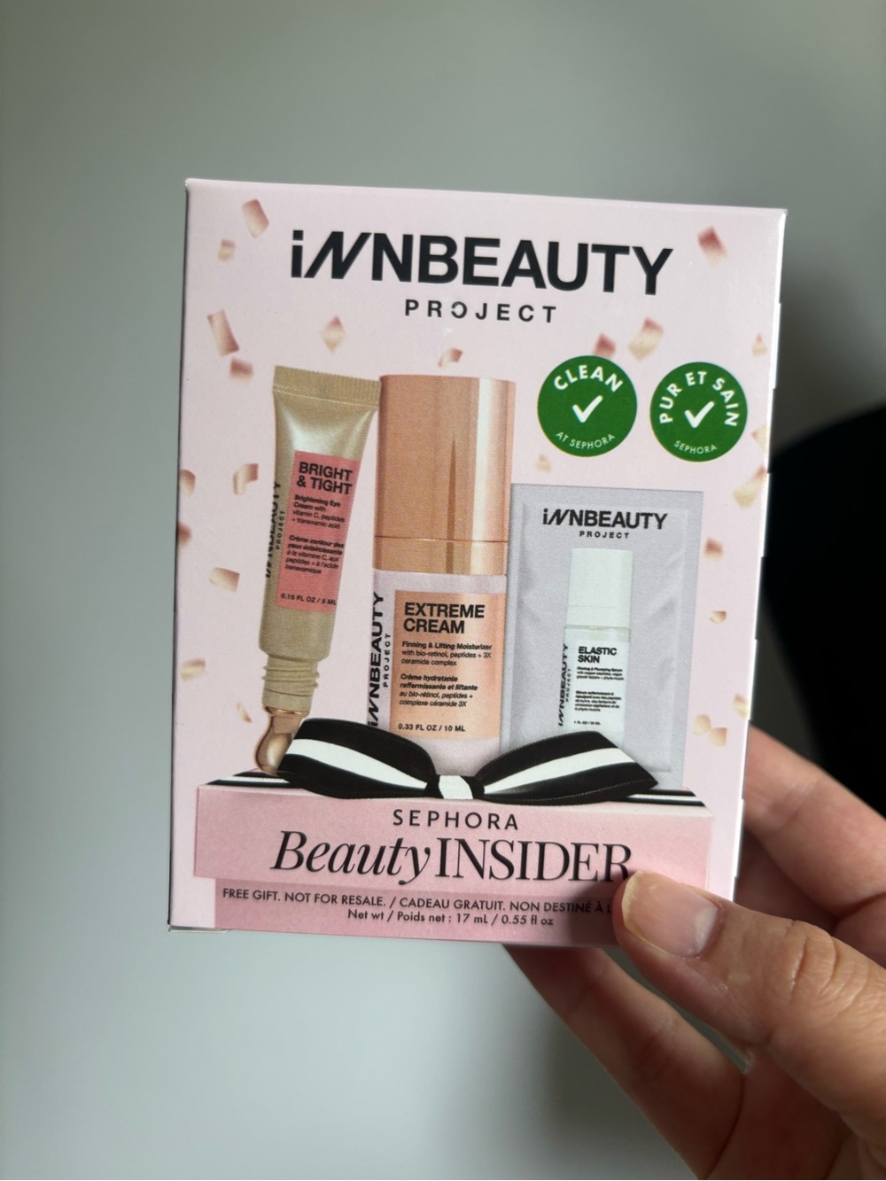 Sephora Bright & Tight Pink Skincare Gift Set VIP birthday